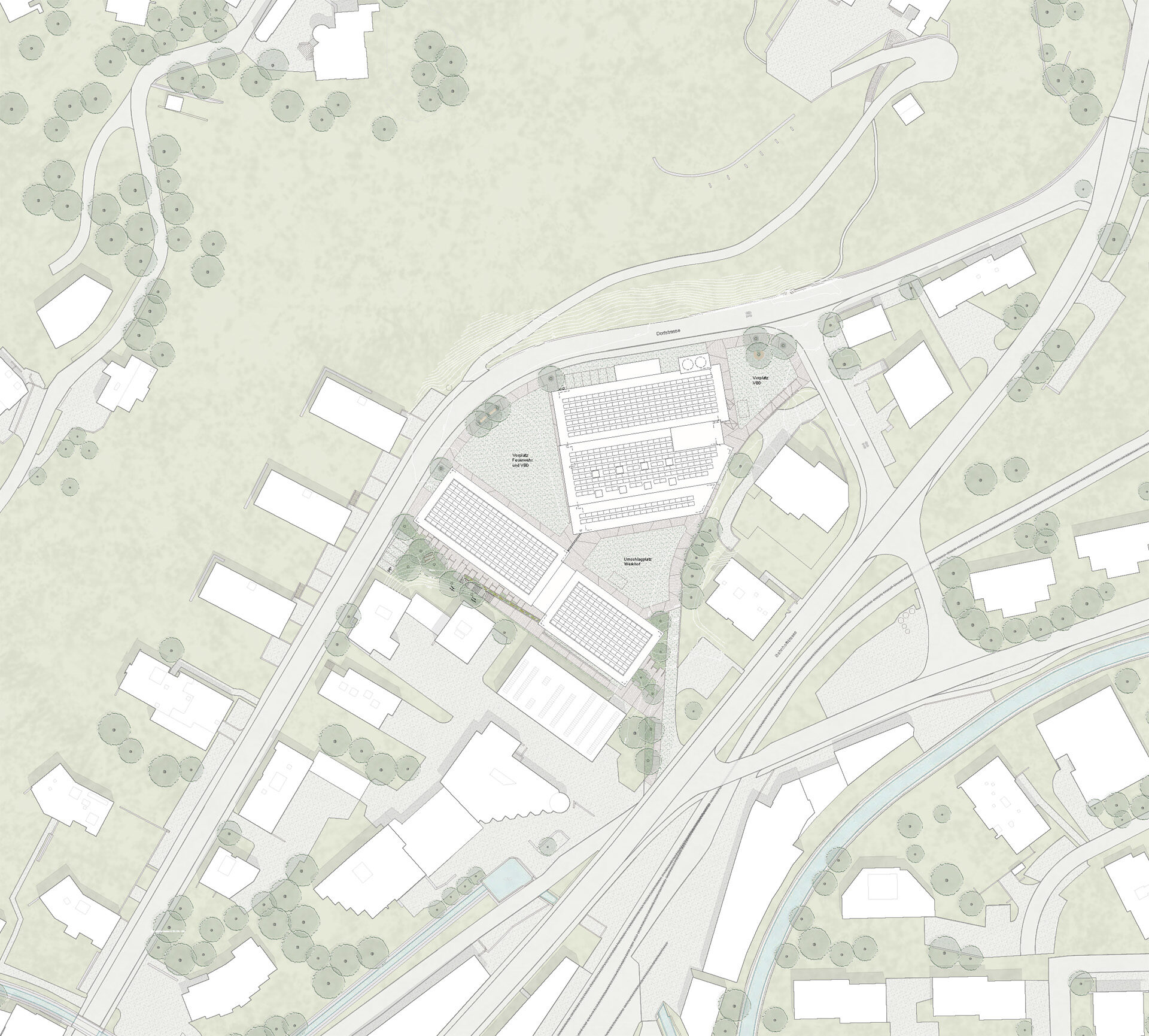 Wettbewerb Werkhof Davos_Plan