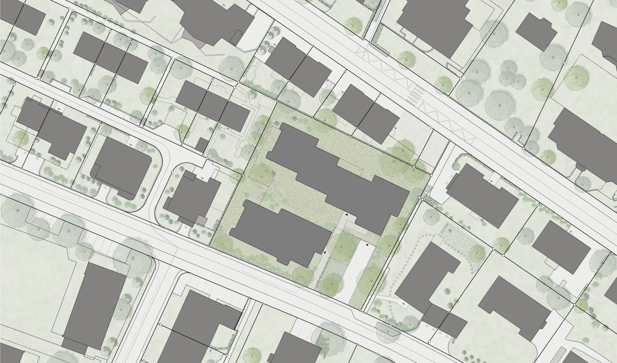Wettbwerb Riedhofstrasse Zürich_Grundriss_